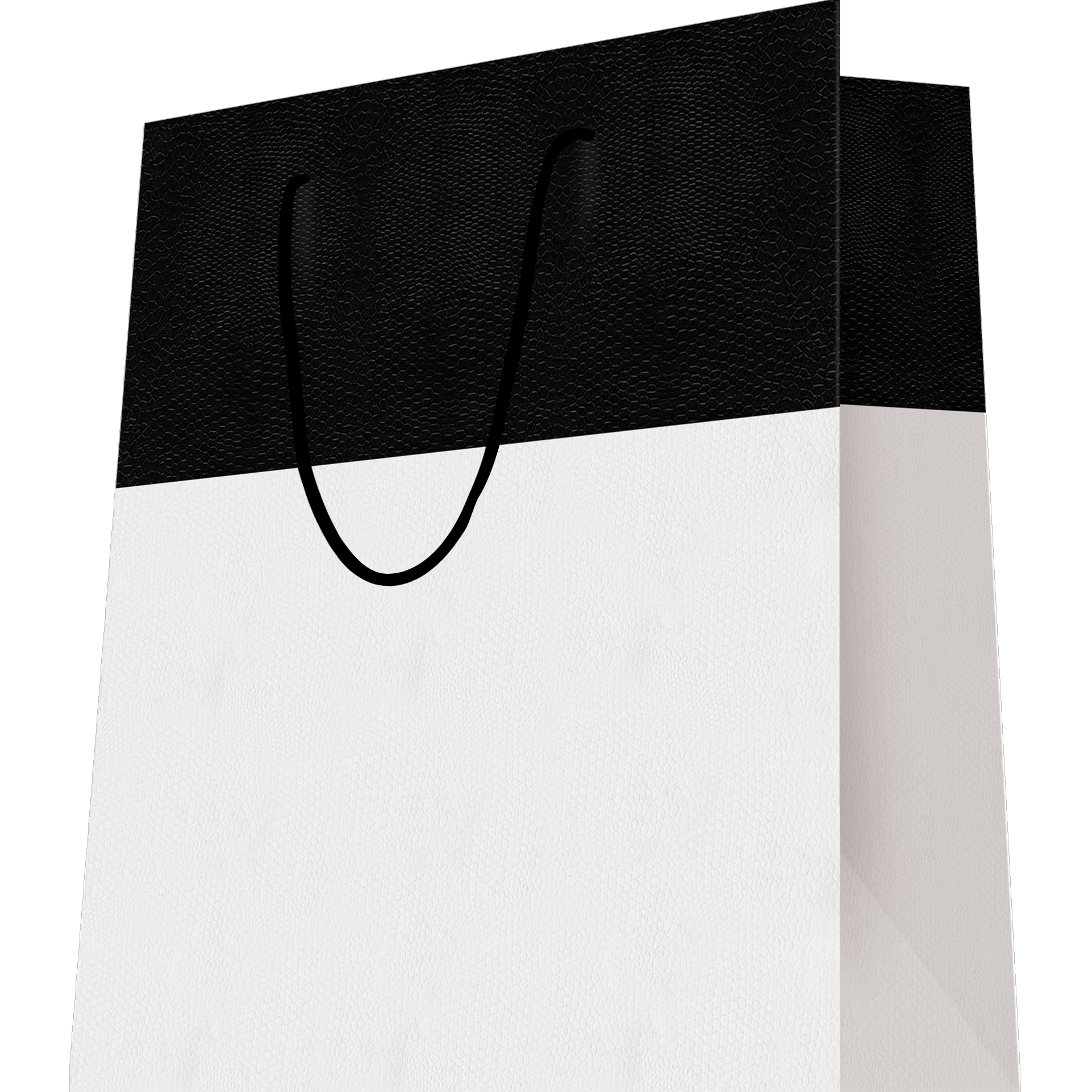 20 sacs luxe black&white 26+13x32 cm