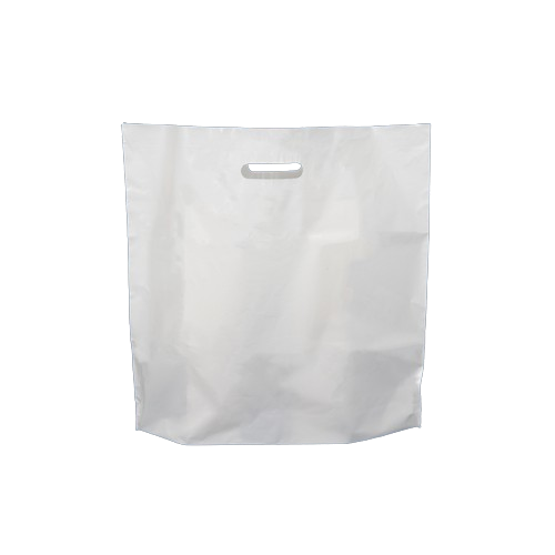 100 sacs rutilisables blanc 60x60+5/5 cm