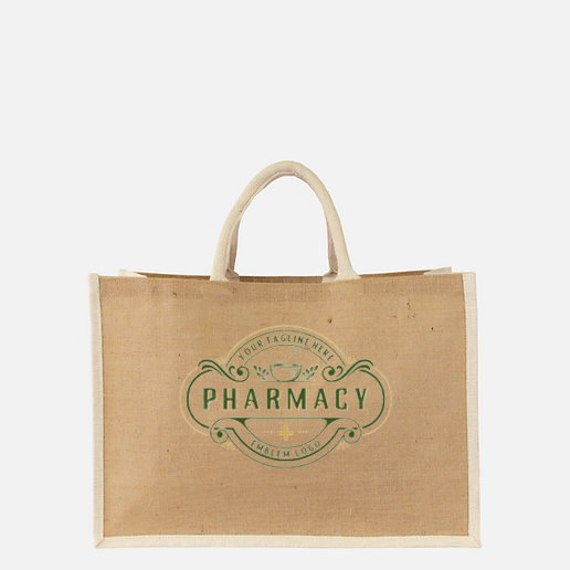 sac jute pharmacie